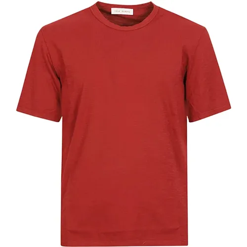 T-Shirts , male, Sizes: XL, M, L, S - Tela Genova - Modalova