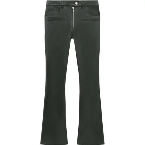 Vinyl zipped pants , female, Sizes: XS, 2XS, M, S - Courrèges - Modalova