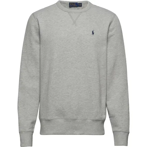 Longsleeve Grey HTR Sweater , Herren, Größe: 2XL - Ralph Lauren - Modalova