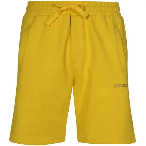 Baumwoll Bermuda Shorts , Herren, Größe: L - Les Deux - Modalova