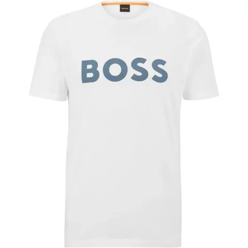 Kurzarm T-Shirt , Herren, Größe: 2XL - Hugo Boss - Modalova