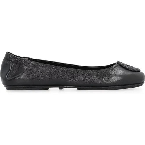 Leder Ballett Flats , Damen, Größe: 36 EU - TORY BURCH - Modalova