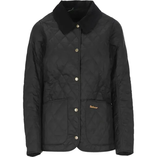 Schwarze Gepolsterte Steppjacke für Männer - Barbour - Modalova