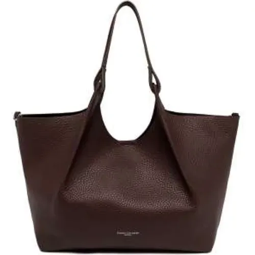 Elegant Leather Tote Bag , female, Sizes: ONE SIZE - Gianni Chiarini - Modalova