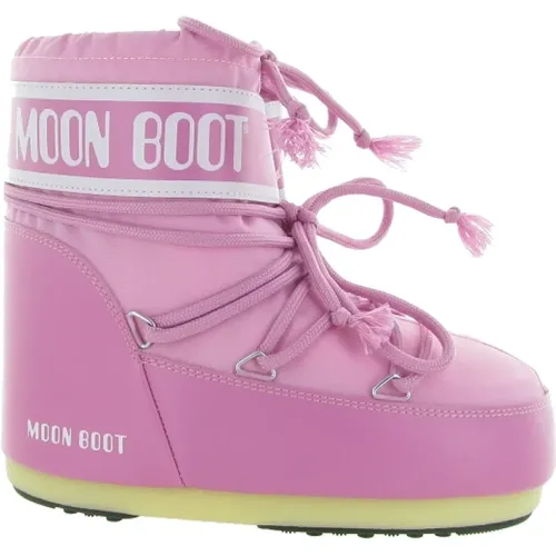 Icon Low Nylon Schuhe , Damen, Größe: 36 EU - moon boot - Modalova