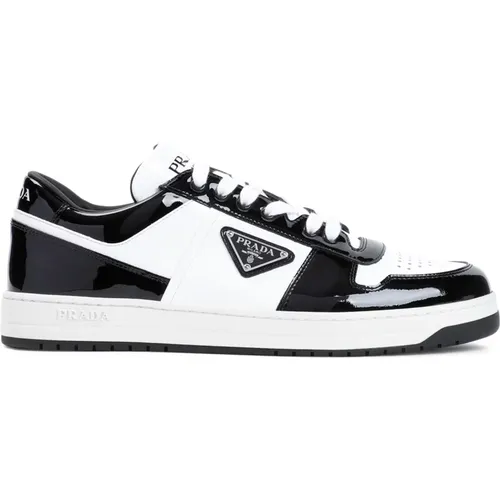 Leather Sneakers Stylish Design , male, Sizes: 9 UK, 11 UK - Prada - Modalova