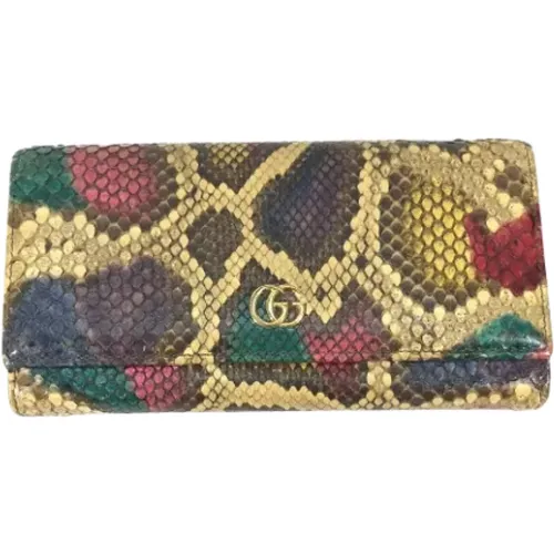 Pre-owned Leather wallets , female, Sizes: ONE SIZE - Gucci Vintage - Modalova