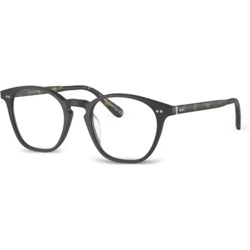Schwarze Optische Brille, Klassischer Stil , unisex, Größe: 48 MM - Oliver Peoples - Modalova