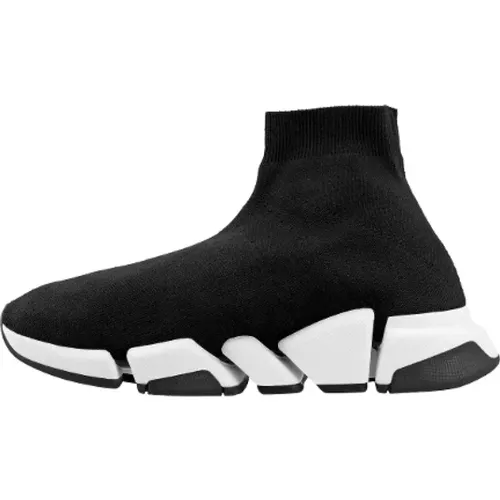 Polyester sneakers , male, Sizes: 10 1/2 UK - Balenciaga - Modalova