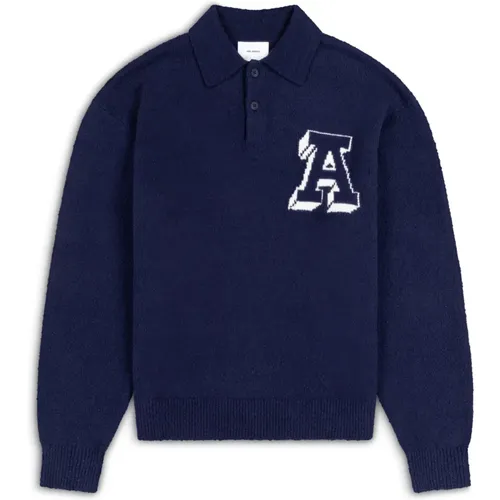 Team Polo Sweater , Herren, Größe: L - Axel Arigato - Modalova