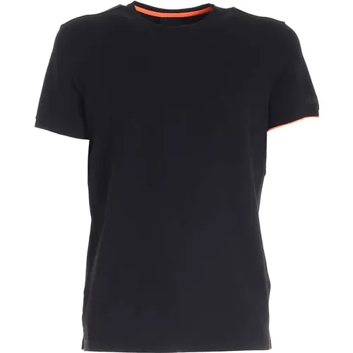 Varsity Stripe Casual T-Shirt , male, Sizes: L - RRD - Modalova