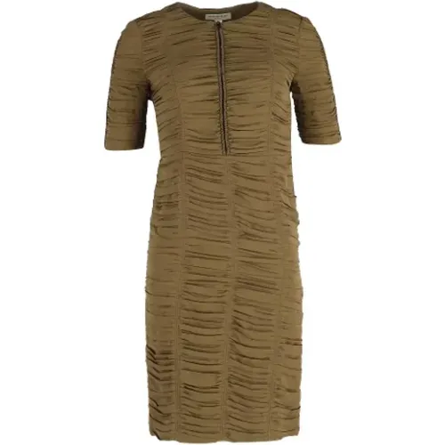 Pre-owned Polyester dresses , female, Sizes: S - Burberry Vintage - Modalova