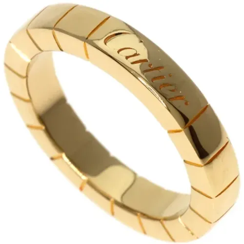 Pre-owned Gold rings , female, Sizes: ONE SIZE - Cartier Vintage - Modalova