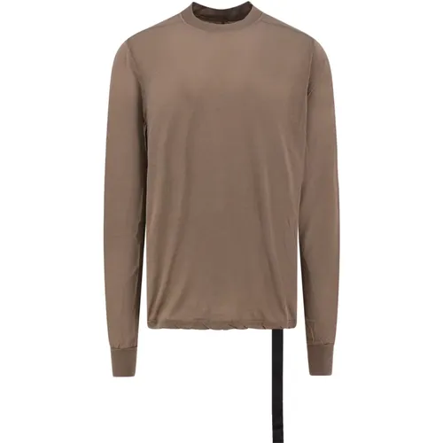 Crew-neck T-Shirt Oversize Made in Italy , male, Sizes: M, L, S - Rick Owens - Modalova