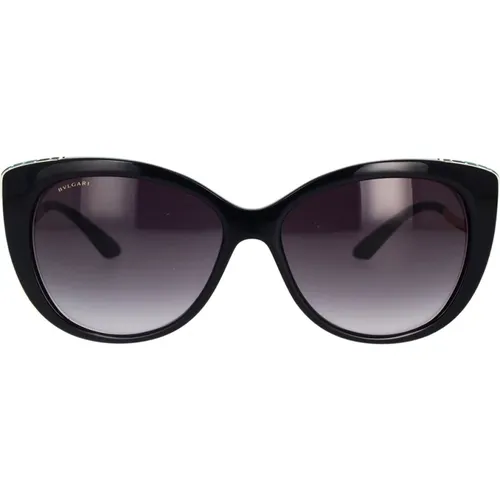 Bulgari Women's Cat-Eye Sunglasses , female, Sizes: 57 MM - Bvlgari - Modalova