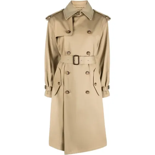 Beiger Trenchcoat mit Gürtel - Ralph Lauren - Modalova