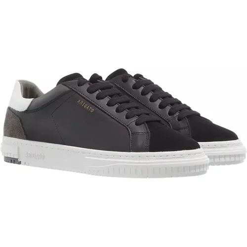 Schwarzer Atlas Sneaker Leder Finish - Axel Arigato - Modalova