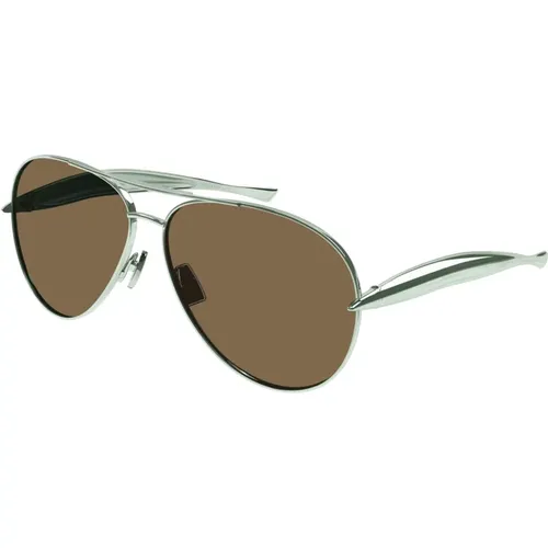 Womens Accessories Sunglasses Ss24 , female, Sizes: 64 MM - Bottega Veneta - Modalova