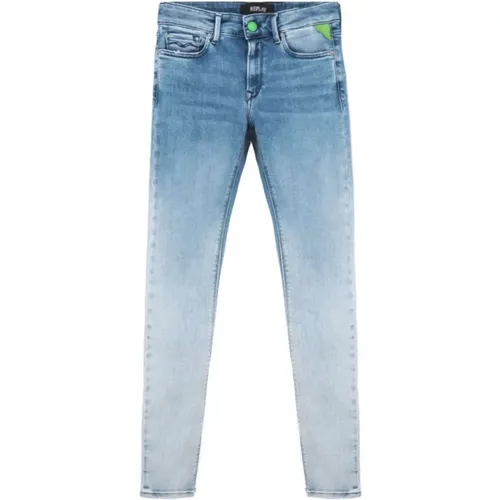 Slim-Fit Jeans für Frauen , Damen, Größe: W30 - Replay - Modalova