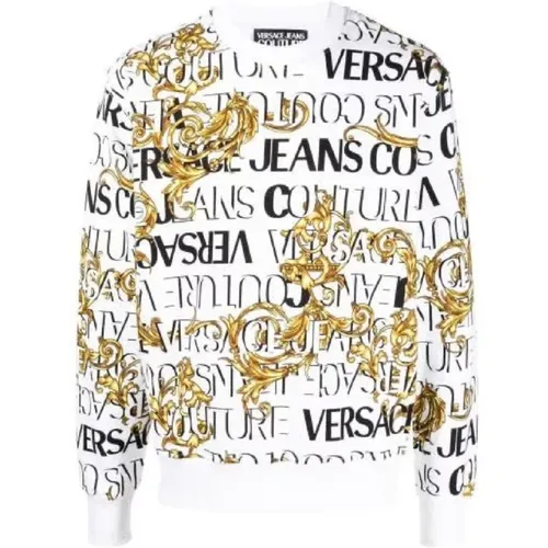 Sweatshirts Hoodies , male, Sizes: M - Versace Jeans Couture - Modalova