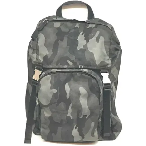 Pre-owned Canvas backpacks , female, Sizes: ONE SIZE - Prada Vintage - Modalova