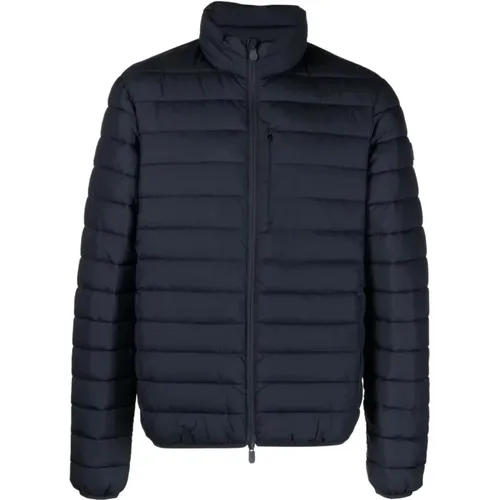 Erion Black Jacket , male, Sizes: L, M, XL - Save The Duck - Modalova