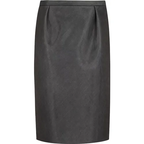 Grey Elegant Skirt Aw24 , female, Sizes: 2XS - Philosophy di Lorenzo Serafini - Modalova