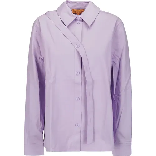 Martina Solid Poplin Shirt , female, Sizes: XS, 2XS - Stine Goya - Modalova