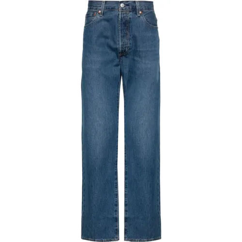 Levi's , Denim Jeans with Whiskering Effect , male, Sizes: W30 - Levis - Modalova