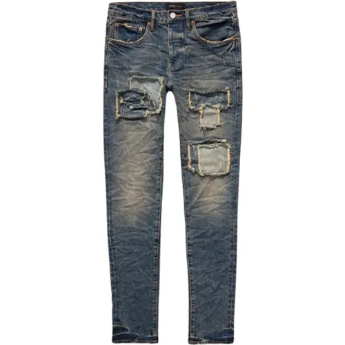 Slim-fit Jeans , male, Sizes: W33, W32, W29, W34 - Purple Brand - Modalova