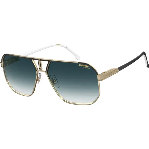 Schwarz Gold/Dunkelblau Sonnenbrille - Carrera - Modalova