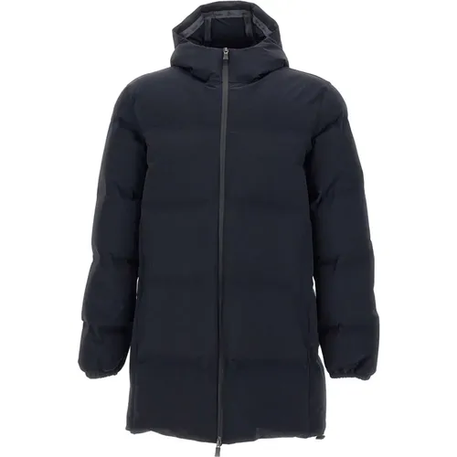 Herren Schwarzer Parka Mantel Herno - Herno - Modalova