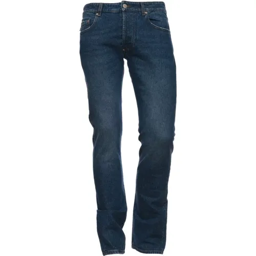 Straight Jeans , male, Sizes: W38 - Blauer - Modalova