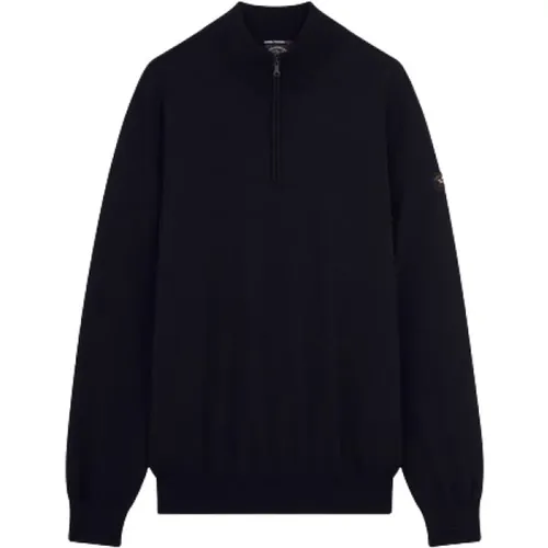 Heritage Zip Sweater , Herren, Größe: 2XL - PAUL & SHARK - Modalova