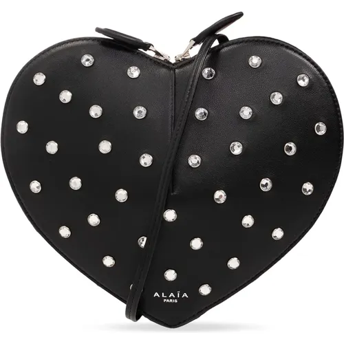 ‘Le Coeur’ shoulder bag , female, Sizes: ONE SIZE - Alaïa - Modalova