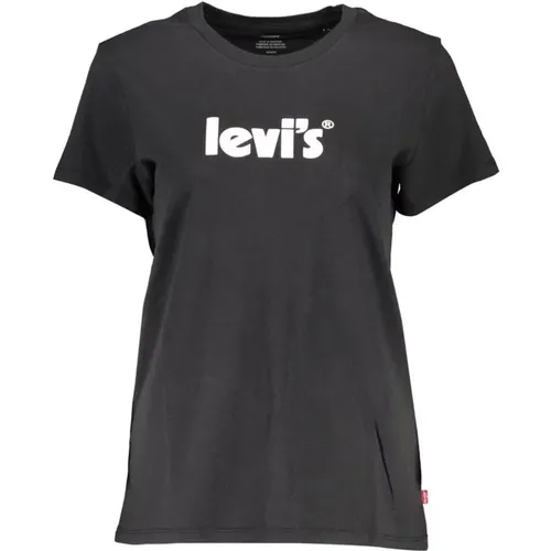 Levi's , Logo Print T-Shirt , female, Sizes: XS, S, XL, L - Levis - Modalova