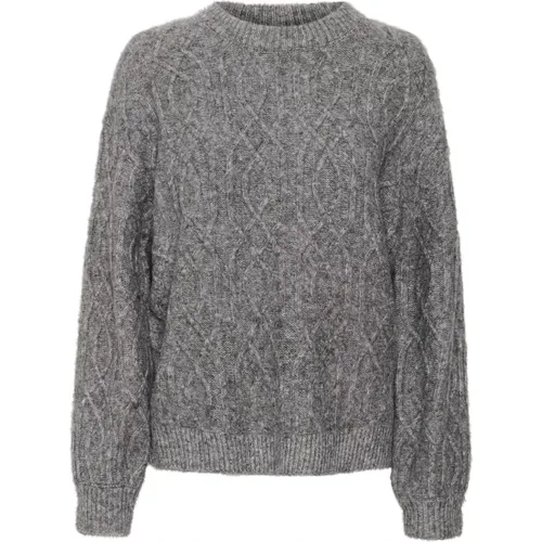 Grau Quill Melange Geetasz Pullover Pullover - Saint Tropez - Modalova