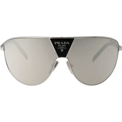 Stylish Sunglasses with 0PR 69Zs , male, Sizes: 37 MM - Prada - Modalova
