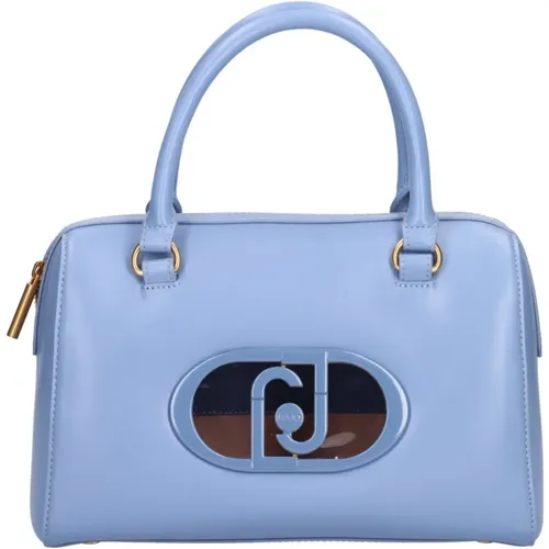 Stilvolle Handtasche mit LJ-Buchstaben,Handtasche mit Metall-Logo,Handbags - Liu Jo - Modalova