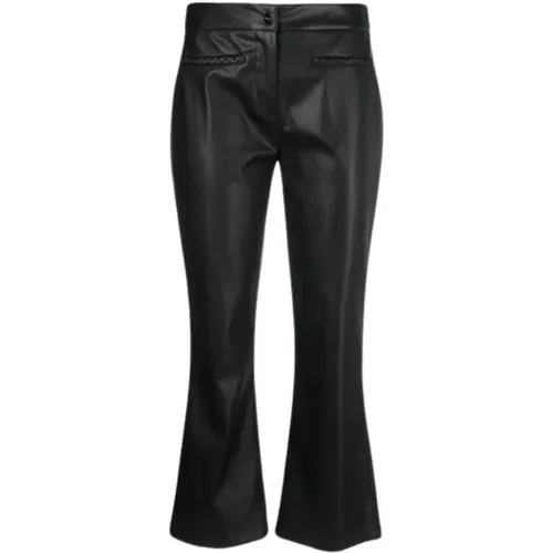 Long Coated Pants , female, Sizes: S, L - Liu Jo - Modalova