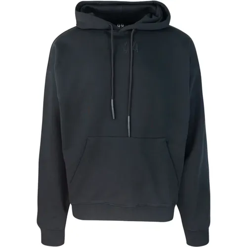 Hoodie with Adjustable Drawstring , male, Sizes: S, L - 44 Label Group - Modalova