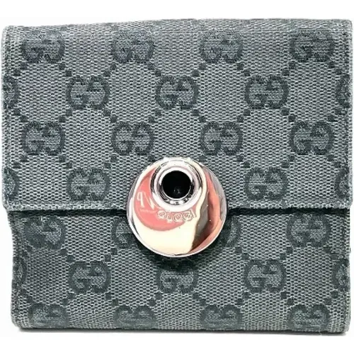 Pre-owned Canvas wallets , female, Sizes: ONE SIZE - Gucci Vintage - Modalova