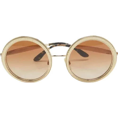 Pre-owned Metal sunglasses , female, Sizes: ONE SIZE - Dolce & Gabbana Pre-owned - Modalova