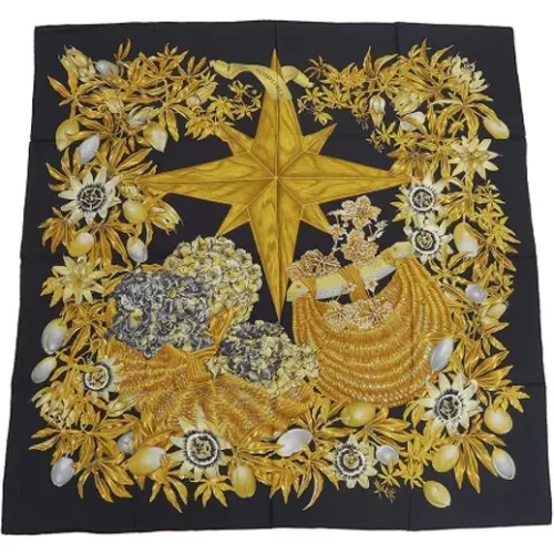 Pre-owned Silk scarves , female, Sizes: ONE SIZE - Hermès Vintage - Modalova