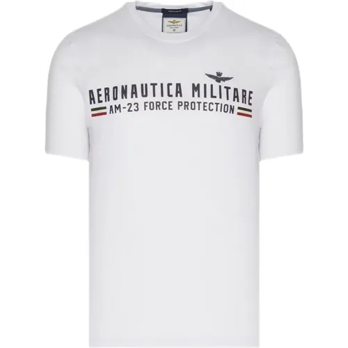 T-Shirts , Herren, Größe: 2XL - aeronautica militare - Modalova