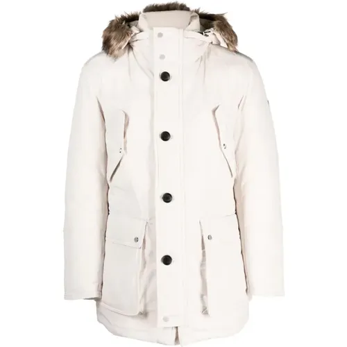 Stylish Dadico Winter Jacket with Detachable Hood , male, Sizes: XL - Hugo Boss - Modalova