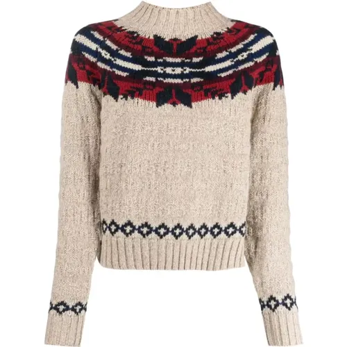 Intarsia Turtleneck Sweater , female, Sizes: M, XL, L - Ralph Lauren - Modalova