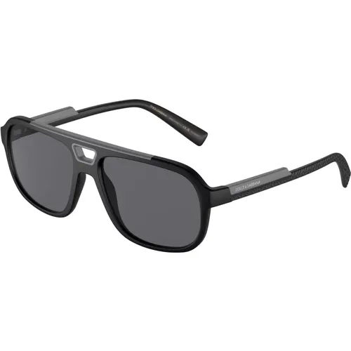 Matte /Grey Sunglasses DG 6185 - Dolce & Gabbana - Modalova
