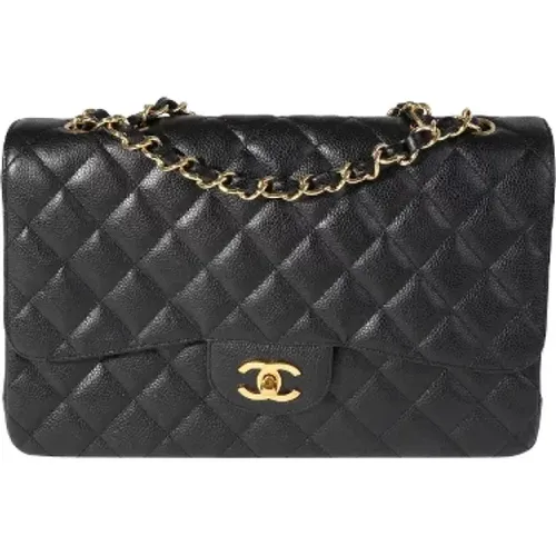 Pre-owned Leather chanel-bags , female, Sizes: ONE SIZE - Chanel Vintage - Modalova