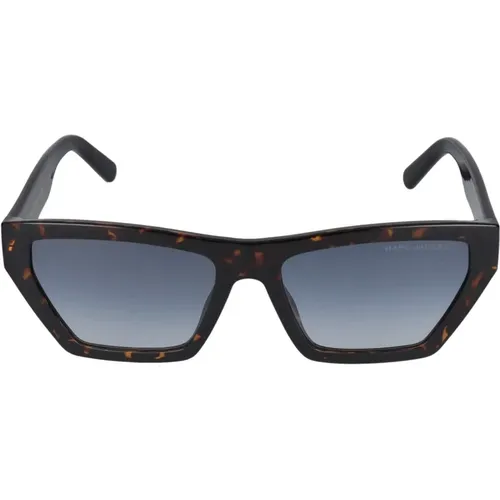 Stylische Sonnenbrille Marc 657/S,Sunglasses Marc 657/S,Havana Sunglasses Light Blue Shaded - Marc Jacobs - Modalova